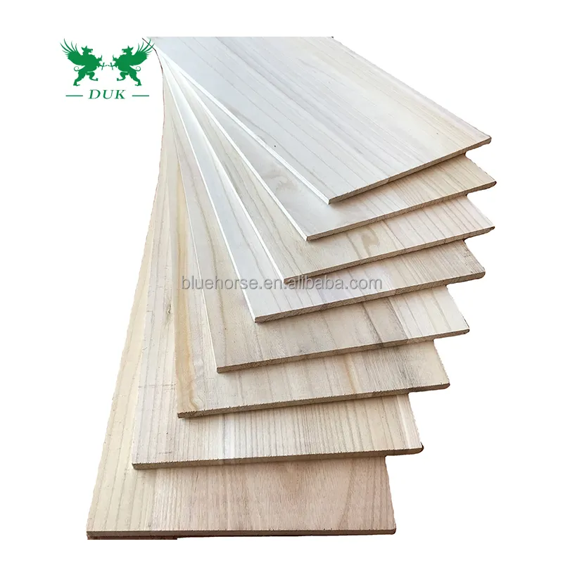 無垢材ボード木材サプライヤープリンセスパウロニア指関節木材ボード価格m3