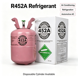Mélange de <span class=keywords><strong>gaz</strong></span> réfrigérant HFO R452a pour remplacer le R404A en système CVC basse et moyenne température, certifié CE DOT, compatible OEM, en bouteille - Product Image 1