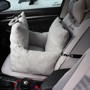 Dog <strong>Car</strong> <strong>Seat</strong> Booster with Anti slip Bottom Portable Dog <strong>Carrier</strong> Bag <strong>Cover</strong> Removable Dog <strong>Car</strong> <strong>Seat</strong> - Product Image 5
