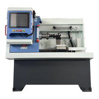 Shinuoyi automatique roue jante réparation tour Machine voiture jante redressage moyeu fonction innovante métal Laser usines de fabrication