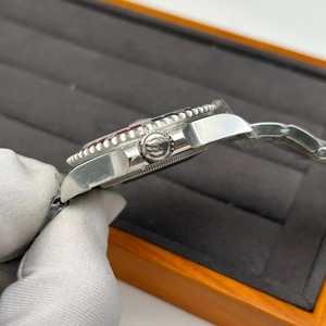 40mm <b>Men</b> Sport Mechanical <b>Watch</b> Stainless Steel Bracelet Black Dial Luminous Male Business <b>Wrist</b> <b>Watch</b> With Gift Box - Product Image 3