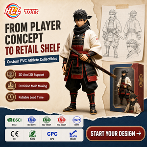 <span class=keywords><strong>Figurine</strong></span> de samouraï de collection, anime, PVC, action, katana, statue, décoration intérieure, cadeau, certifiée CE EN71 ISO, OEM ODM - Product Image 1
