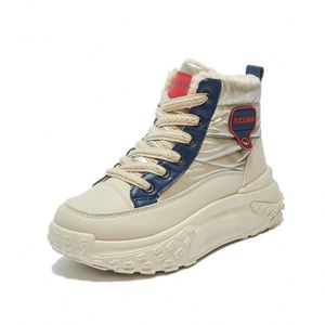 Botas Midi de Invierno Unisex, Estilo Moderno, Térmicas, Antideslizantes, Transpirables, con Suela Gruesa, Forro de Cuero Genuino y Parte Superior de PU - Product Image 5