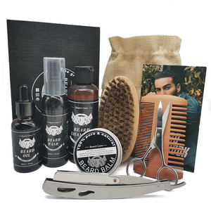 Huile à <span class=keywords><strong>barbe</strong></span> biologique pure personnalisée OEM, label privé, soin sans rinçage, huile de croissance pour hommes, <span class=keywords><strong>kit</strong></span> de soin de la <span class=keywords><strong>barbe</strong></span> - Product Image 5