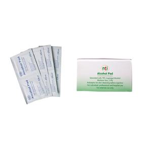 Toallitas Desinfectantes con Alcohol Isopropílico al 70% para Inyecciones Médicas, Tatuajes y Primeros Auxilios - Product Image 1