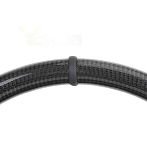 Volant personnalisé en cuir semi-synthétique et fibre de carbone pour Mercedes Benz Classe E W213 W212 W176 W221 W222 C292 GLE W166 <span class=keywords><strong>53</strong></span> 63 E53 AMG - Product Image 5
