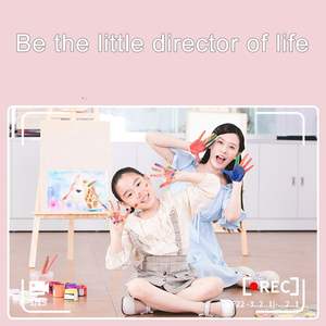 Cámara Instantánea para Niños, Diseño Adorable, Gran Angular de 180° y Pantalla de 2.0 Pulgadas, Video 1080p, Impresión, Azul y Rosa - Product Image 4