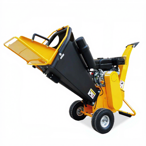 Broyeur de branches mobile haute performance, déchiqueteur de bois, capacité 2T/H, moteur alimenté par batterie 12V, sciure de bois facile à produire - Product Image 1