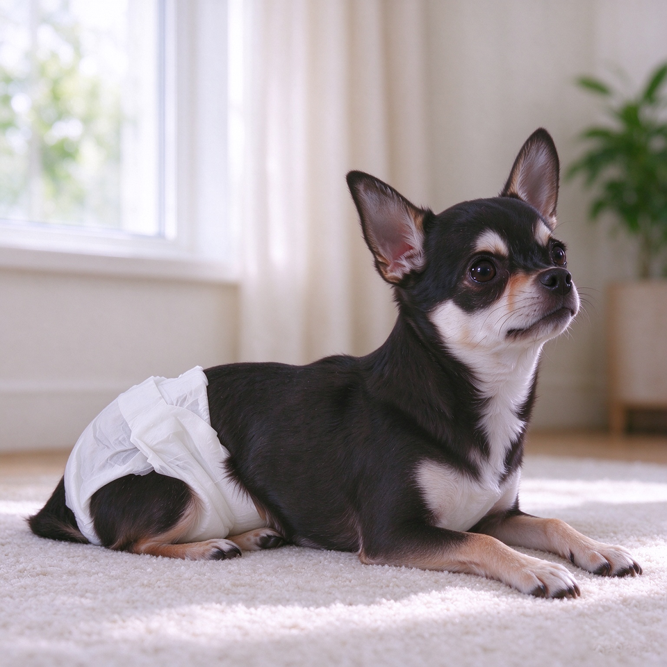 10 Count Disposable Ultra Protection Dog Diapers for Female Dogs for ...