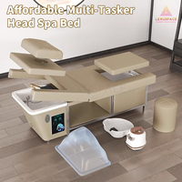 Dernière version : Lit de spa capillaire personnalisé pour salon, fauteuil de lavage de cheveux, spa pour les pieds, utilisation en salon de manucure hospitalier, design japonais