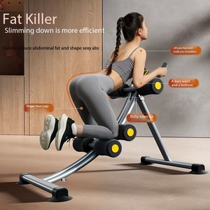 Offerta imperdibile: Macchina Addominale Multifunzione Runch Coaster con Display Digitale, Pieghevole, per Allenamento Core a Casa e in <span class=keywords><strong>Palestra</strong></span> - Product Image 3