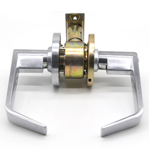 ANSI Grado 1 Deurklinken Cerradura de manija de puerta tubular de paso de privacidad de acero inoxidable con clasificación de fuego - Product Image 3
