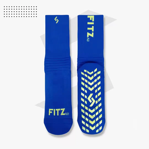 Chaussettes fines à <span class=keywords><strong>haute</strong></span> résistance à l'usure pour hommes et femmes, design antidérapant personnalisé pour le football, faible quantité minimale de commande pour la saison printanière - Product Image 3