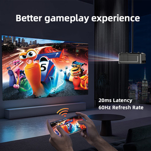 Rigal p1e 450 <span class=keywords><strong>Ansi</strong></span> <span class=keywords><strong>Lumens</strong></span> HDMI Android Beamer dữ liệu nhà loa chuyên nghiệp hệ thống âm thanh 4k <span class=keywords><strong>LCD</strong></span> chiếu cho giảng dạy - Product Image 4