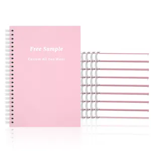 Low Unit Price Stationery School Students Personalized Classmate Print Pink Notebooks With Black Pages For Girl