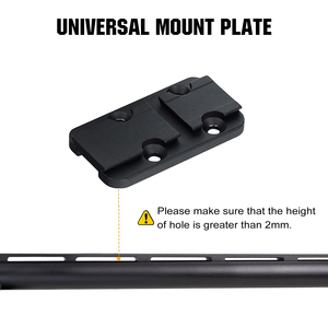 Plaques de montage Ohhunt multi-largeurs en aluminium 7075 pour adaptateur de viseur point rouge - Product Image 2