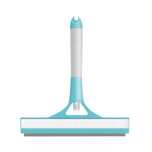 Herramienta <span class=keywords><strong>profesional</strong></span> de limpieza del hogar raspador de silicona de vidrio con mango de plástico para baños ventanas pisos - Product Image 6