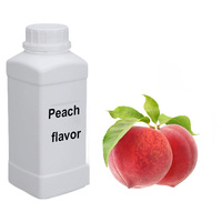 Extrait de saveur concentré de pêche naturelle liquide certifié HACCP de qualité alimentaire pour la fabrication de boissons, de crème glacée, de bubble tea et de thé aux fruits