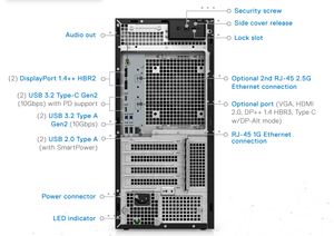 Station de travail de tour de précision 3660 Station de travail de tour de performance intelligente - Product Image 5