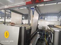 Équipement d'impression flexographique rouleau à rouleau avec rouleau Anilox céramique pour l'impression de gobelets à café et de bols à salade