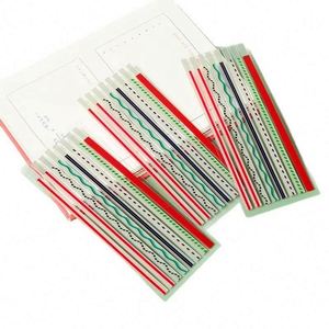 Pestañas de Índice con Patrones Multicolores, Notas Adhesivas de Diseño Surtido, Blocs de Notas Autoadhesivos, Marcadores de Páginas, Papelería para Oficina y Escuela - Product Image 6