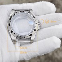 WYGICOO JP-C2406 Diameter 28.5mm 39mm Tahan Air Kaca Safir Baja Tahan Karat 316L Mesin NH36 NH34 NH35 Casing Jam