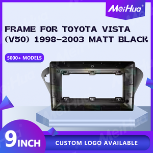 Meihua 9 inch xe fascia đài phát thanh Bảng điều khiển cho TOYOTA Vista (V50) 1998-2003 rhd Dash Kit tấm <span class=keywords><strong>Facia</strong></span> giao diện điều khiển bezel Bộ chuyển đổi <span class=keywords><strong>TRIM</strong></span> - Product Image 2