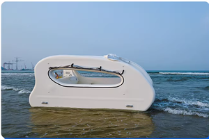 Conjunto de Cabaña Flotante Inflable Premium, Equipo de Recreo Estable para Ríos y Lagos - Product Image 3