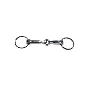 Porte-clés mors de cheval, porte-clés en alliage de zinc avec placage. Avec anneau en O. K008 - Product Image 2