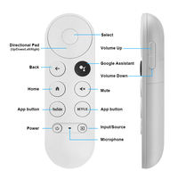 Voix BT décodeur télécommande G9N9N télécommande universelle TV 4k prise en charge Netflix Google Chromecast certifié système ATV