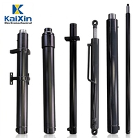 Cilindro Hidráulico de Doble Acción KaiXin, Varilla de Pistón de Acero Aleado Cromado Duro, Carrera Máxima de 3000 mm, Fabricación Personalizada