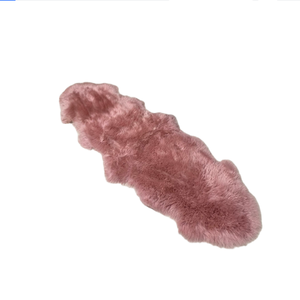 Tappeto di lana di vera pelliccia in pelle di pecora naturale tappeto 100% lana lunga australiana o Newzealand - Product Image 2