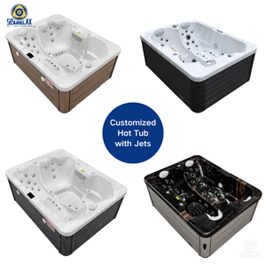 Bain à remous écoénergétique avec système de désinfection à l'ozone - Product Image 3
