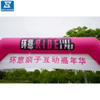 Arche gonflable Marathon Finition Rntrance Line Arche gonflable Arc de course Publicité gonflable personnalisée