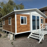 Maison préfabriquée extensible de 20 pieds, résidence luxueuse à plusieurs chambres, idéale pour une utilisation dans les camps et les abris de secours en cas de catastrophe