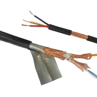 Câble de communication et de commande blindé en cuivre avec isolation en PVC, ignifuge KVVP2-22/KVVP22, pour utilisation automobile