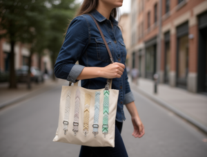 Tracolla Intrecciata con Fibbia Argentata in Metallo MIT28000, Accessorio per Borse - Product Image 2