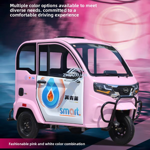 รถยนต์ไฟฟ้าขนาดเล็กสีขาวสี่ประตูสำหรับครอบครัวในเมือง - Product Image 5