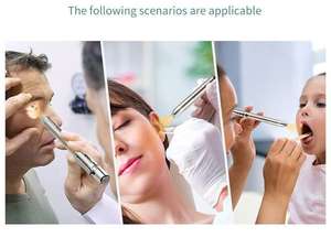 Lampe torche LED de poche EDC en forme de stylo médical, mini lampe d'inspection pour pupilles et cavité buccale - Product Image 6