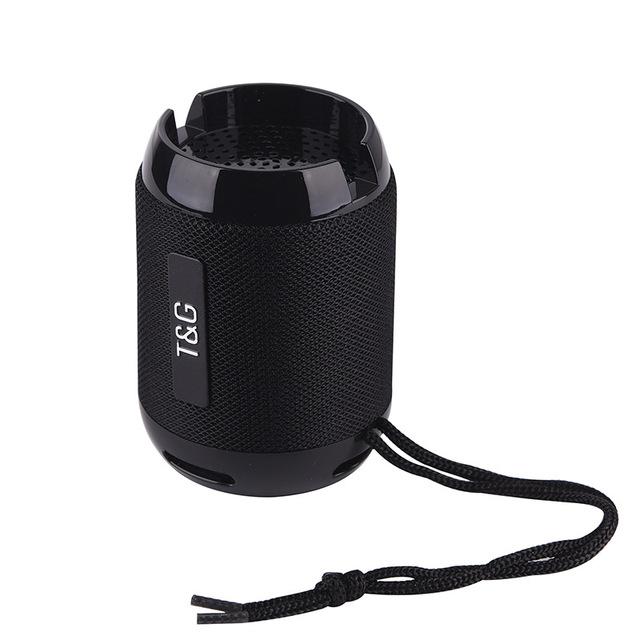 TG129C Portable Mini Blue-Tooth Speaker with Hands-Free Calling, FM Radio, TF Card & USB Playback, 5W Stereo, Long Battery Life