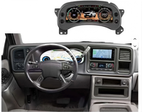 Affichage numérique du tableau de bord du cockpit virtuel LCD 12,3'' pour Cadillac Escalade 2003-2006