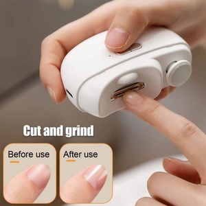 Coupe-ongles électrique automatique avec lumière, outils de pédicure, tondeuse à ongles, ciseaux de manucure pour bébé et adulte - Product Image 2
