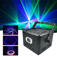 5W Laser projektor Laserlicht DMX RGB Voll farbige 3D-Animation Performance Stage Laserlicht für Konzert DJ Disco Hochzeit