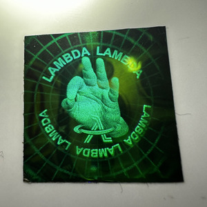 Maßgefertigtes Holographisches Fälschungssicheres Wasserfestes Manipulationssicheres Holographisches 3D Mikro-Transparentes Etikett Photopolymer-Aufkleber - Product Image 3