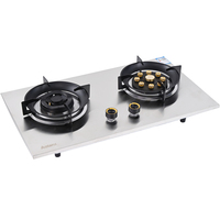 Cuisinière à biogaz double brûleur sur mesure pour usage domestique en gros