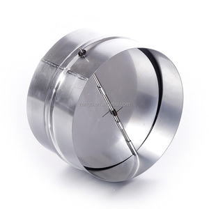 Quạt Hút Không Quay Trở Lại Van/Kim Loại Quay Lại Draught Shutter/Máy Sấy <span class=keywords><strong>Damper</strong></span> Cho Extractor Fans Ống Dẫn - Product Image 1