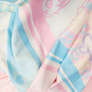 Écharpe longue en cachemire synthétique à deux couleurs, personnalisée avec un motif de dessin animé, pour étudiantes, femmes, adultes, cadeaux en gros, style kawaii et mélodie - Product Image 6