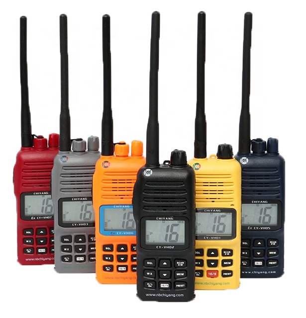Manufacturer Handheld Marine VHF Transceiver GMDSS Two-Way Radio VHF Walkie Talkie Radio for Marine
