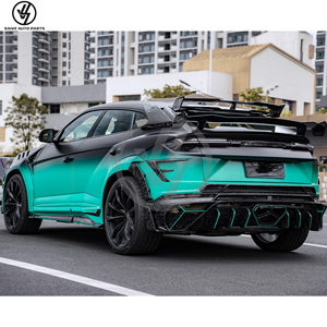 Kit de Carrocería de Fibra de Carbono Forjada Semi-Seca Estilo MSY Gen III con Parachoques, Guardabarros, Capó, Alerón y Escape para Lamborghini URUS - Product Image 2