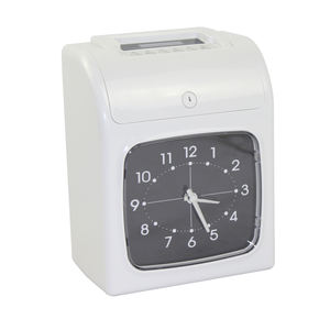 W-S1 Digitale Prikklok Aanwezigheid Ponskaart Time Klok Kantoor Personeel Controleren In Ponsmachine - Product Image 3